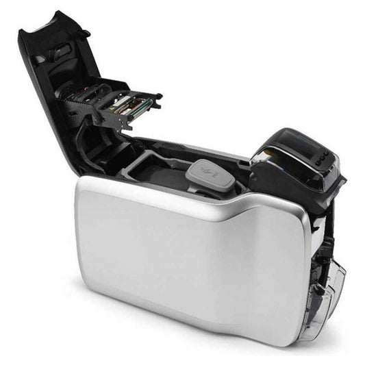 Zebra ZC300 Dual-Sided ID Card Printer | 300 DPI | USB 2.0 & Ethernet | Color LCD | 1500-Image Ribbon | ZC32-000C000EM00
