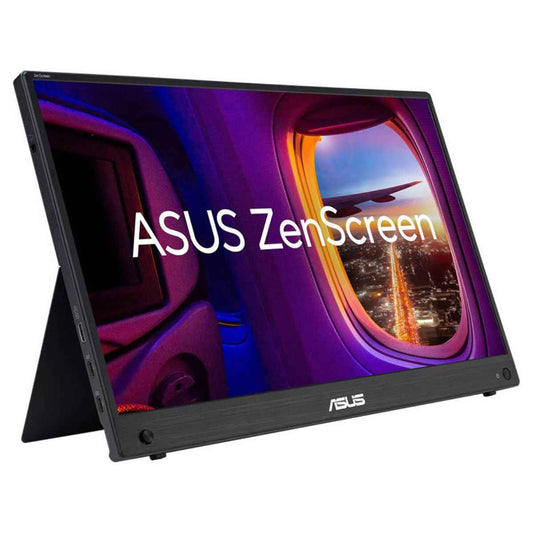 Asus ZenScreen MB16AHG Portable Monitor, 16" FHD IPS Display, 144Hz Refresh Rate, 3ms (GtG) Response Time, AMD FreeSync Premium Technology, 16.7M Display Colors, Black