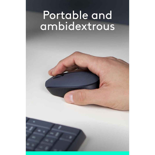 Logitech M170 Wireless USB Mouse | 2.4GHz Wireless Technology | Optical Tracking | Up to 10m Wireless Range | Gray | 910-004642