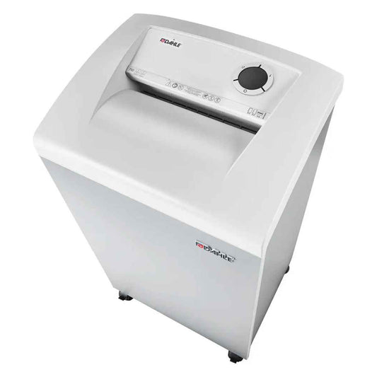 Dahle Departmental Shredder Model 710 | Cross-Cut | Heavy-Duty Professional Document Shredder | 86.5 × 54.5 × 43.5 cm | White | DHL 40434-06968