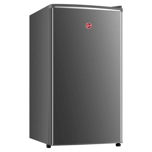 Hoover 118L Single Door Compact Refrigerator with Freezer Compartment | Mechanical Control | Adjustable Thermostat | Defrost Function | Silver | HSD-K118-S