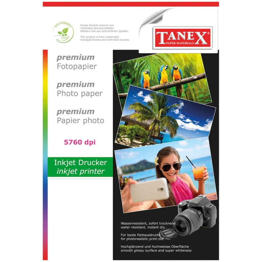TANEX A3 Premium Glossy Photo Paper 200gsm – 25 Sheets