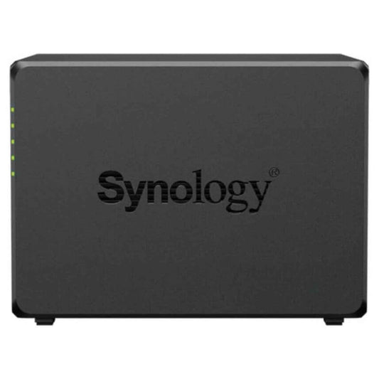 Synology DiskStation DS925+ 4-Bay NAS Server | AMD Ryzen V1500B Processor | 4GB RAM | Hot-Swappable Drive Bays | NVMe SSD Support | Black | DS925+