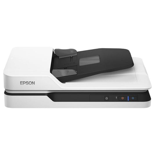 Epson WorkForce DS-1630 Document Scanner, Flatbed & ADF Scanner, Duplex Scanning, USB Connectivity | DS-1630 (Upper Glass Crack, With Box)
