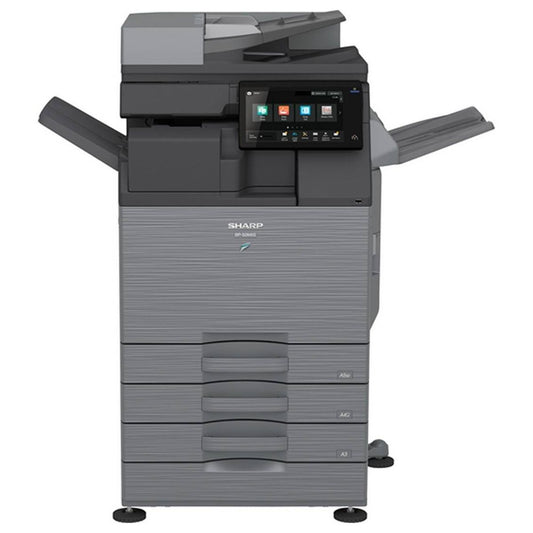 SHARP BP-50M45 Digital A3 Monochrome MF Printer, Prints Up to 45ppm, 600dpi Resolution, 128 GB SSD Storge 10.1" Touch Display, Wireless LAN, AirPrint, A5-A3 Paper Size | BP-50M45