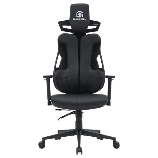 GamerTek Galactic Guardian Gaming Chair | High-Density Foam | Recline Function | Lumbar Support | Headrest Pillow | PU Leather | Up to 150kg