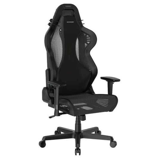 DXRACER AIR Series Gaming Chair | Breathable Air Mesh | Ergonomic Design | 135° Recline | 3D Adjustable Armrests | Adjustable Lumbar Support | Cooling Gel Head Pillow | Memory Foam Lumbar Pillow | Black | GC/LAFMEA/N.N