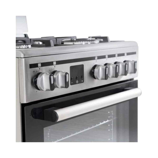 Terim TERGC66ST Freestanding Gas Cooker – 60 × 60 cm, 4-Burner, Stainless Steel