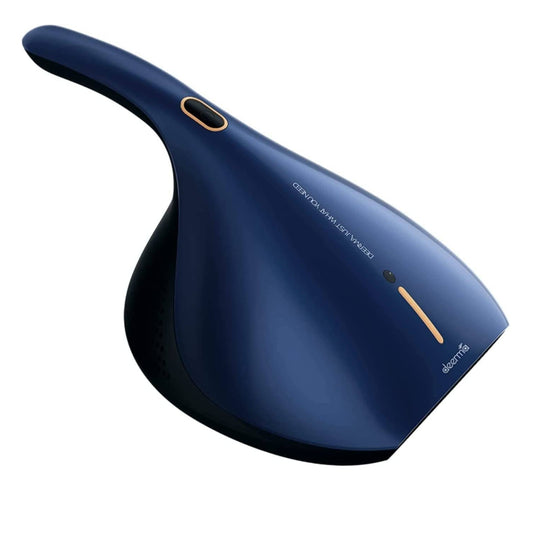 Deerma CM818 Blue, Dust Mite Vacuum Cleaner, With UV Light and HEPA Filter, For Bed And Sofa, 13kpa Super Suction, 50C Hot Wind, 7000 Min Vibration, Double Filter