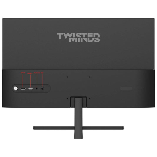 Twisted Minds TM27FHD180IPS Blaze Series Gaming Monitor, 27" FHD IPS Display, 180Hz Refresh Rate, 0.5ms Response Time, NVIDIA G-Sync Compatible, 16.7M Colors, Black | TM27FHD180IPS