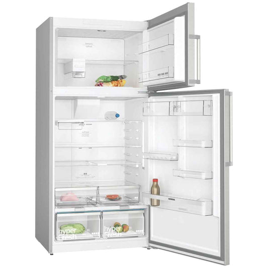 Siemens Fridge iQ500, Free Standing Top Mount Fridge Freezer, 687L Gross / 641L Net, German Engineering Fridge, KD86NHIE0M