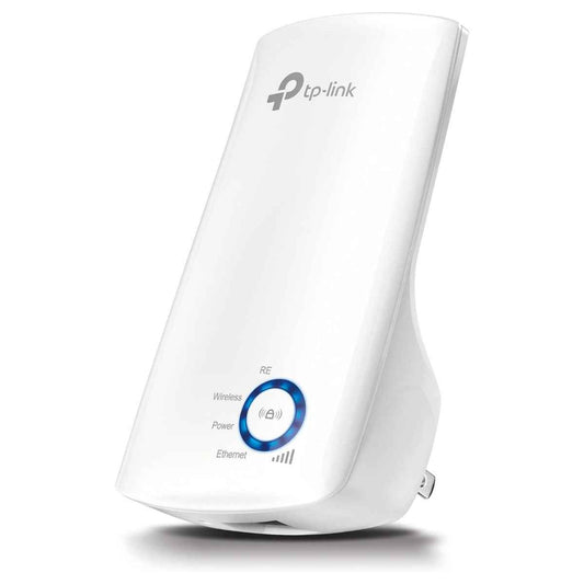 TP-Link TL-WA850RE N300 Universal Wi-Fi Range Extender, 300Mbps Wireless Speed, Ethernet Port, Plug-and-Play Design | TL-WA850RE (Cushions Missing)
