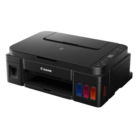 Canon PIXMA G3410 A compact Wi-Fi, refillable All-in-One with high yield inks for low-cost home or business printing from smart devices and the cloud- G3410