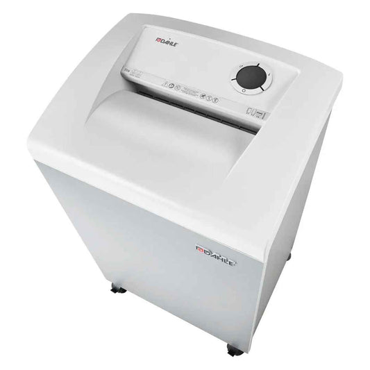 Dahle Departmental Shredder Model 706 | Cross-Cut | Heavy-Duty Professional Document Shredder | 86.5 × 54.5 × 43.5 cm | White | DHL 40334-06956