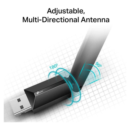 TP-Link Archer T3U Plus AC1300 USB 3.0 Wi-Fi Dongle | Dual Band MU-MIMO Adapter | High Gain Antenna