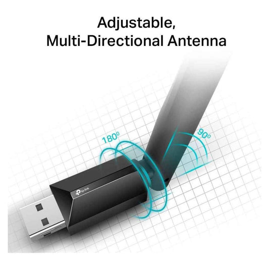TP-Link Archer T3U Plus AC1300 USB 3.0 Wi-Fi Dongle | Dual Band MU-MIMO Adapter | High Gain Antenna