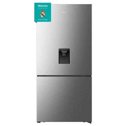 Hisense 500L Bottom‑Mount Refrigerator – RB5P504NMI3, Two‑Door with Water Dispenser & Total No Frost