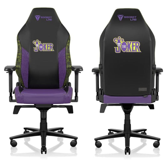 Secretlab TITAN Evo The Joker Regular Gaming Chair | NEO Hybrid Leatherette | 4D Armrests | 165° Recline | TT22-PU-LIC-DC2
