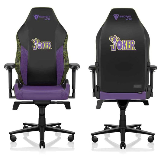 Secretlab TITAN Evo The Joker Regular Gaming Chair | NEO Hybrid Leatherette | 4D Armrests | 165° Recline | TT22-PU-LIC-DC2