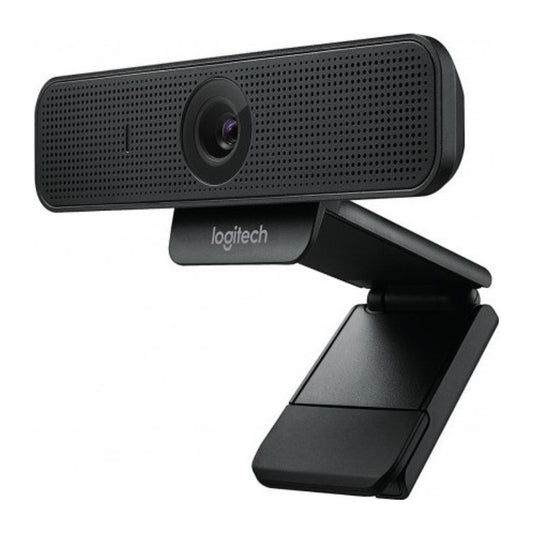 Logitech C925e Webcam with HD 1080p Camera and Built-In Stereo Microphones, Desktop or Laptop Webcam - Black
