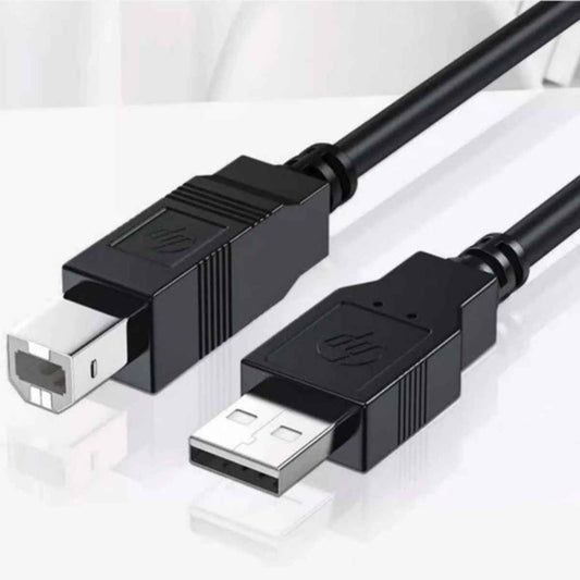 HP DHC-PT100-3M USB-A to USB-B 2.0 Cable 3 Meter | Black
