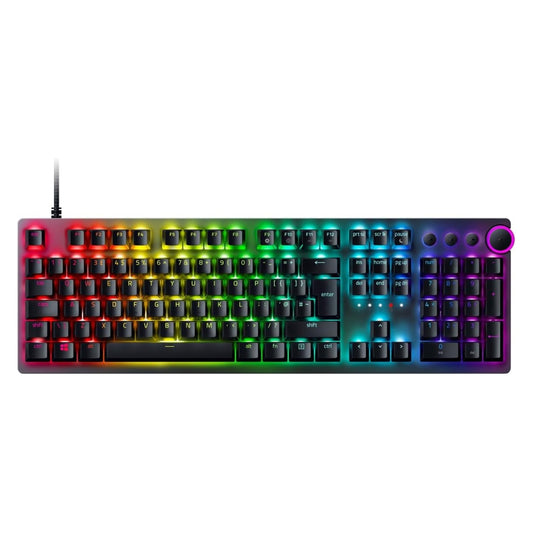 Razer Huntsman V2 Optical RZ03-03930900-R3W1 USB RGB Gaming Keyboard Purple Switch UK Layout