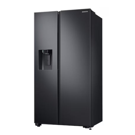 Samsung RS5000RC 660 Liters Side-by-Side Refrigerator RS64R5331B4/AE Black Color All Around Cooling with Digital Inverter Compressor, SpaceMax