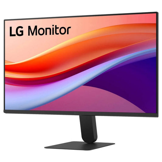LG 24U411A-B Monitor, 24" IPS Display, FHD Resolution, 120Hz Refresh Rate, 1ms (MBR) Response Time, Motion Blur Reduction Technology, Dynamic Action Sync, Slim Stand, Black | 24U411A-B.AMAQ