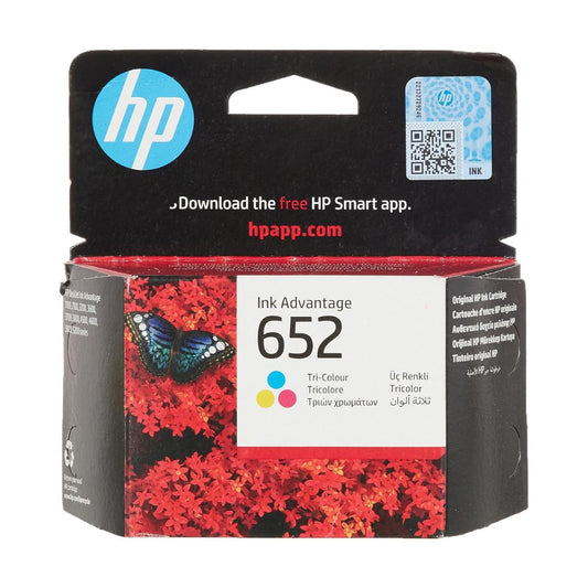 HP 652 Original Ink Advantage Cartridge – Black & Tri-Color (CMY)