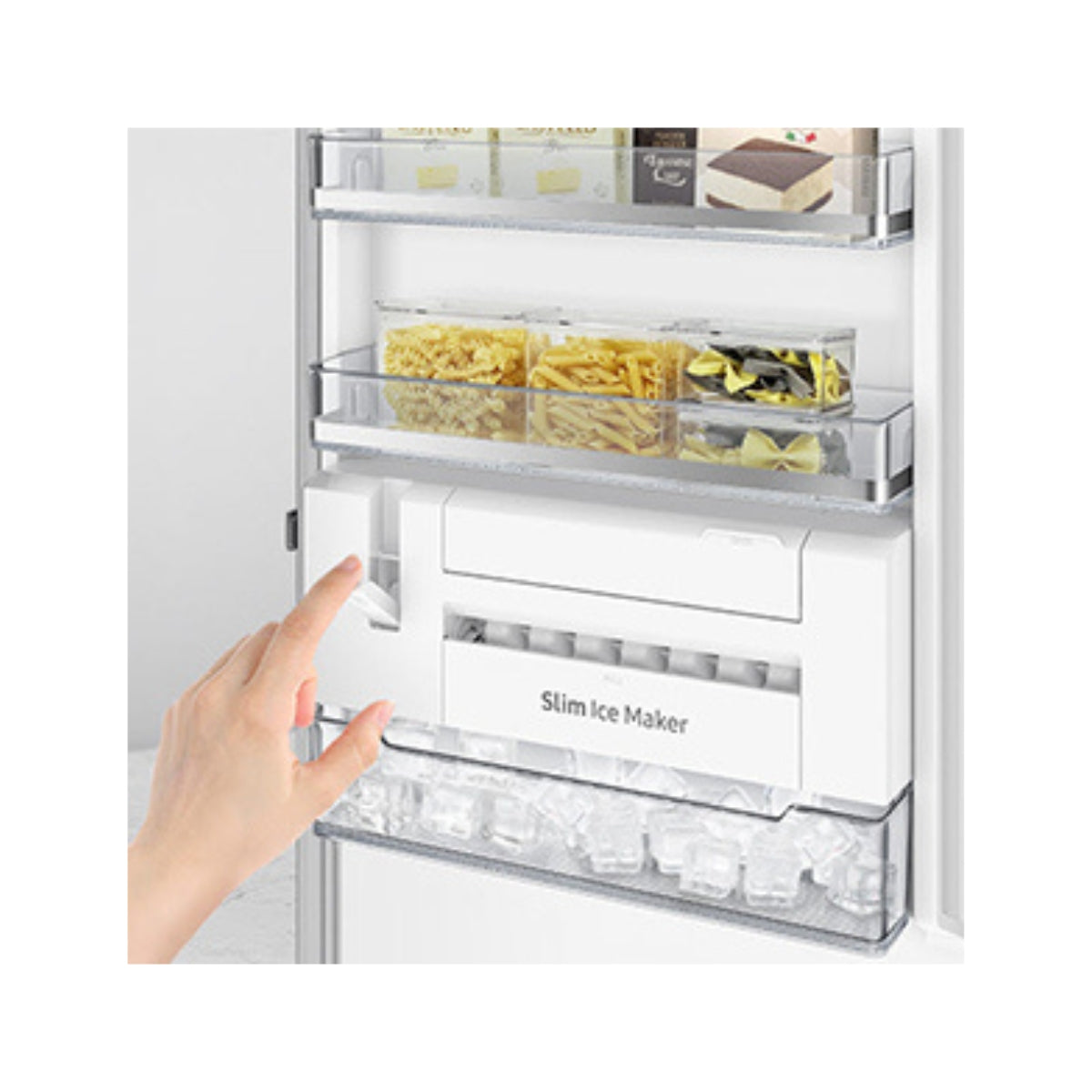 Samsung 315 Liters Bespoke One Door Freezer RZ32T7405AP/AE Customizable Color Panels, All Around Cooling on Digital Inverter Compressor