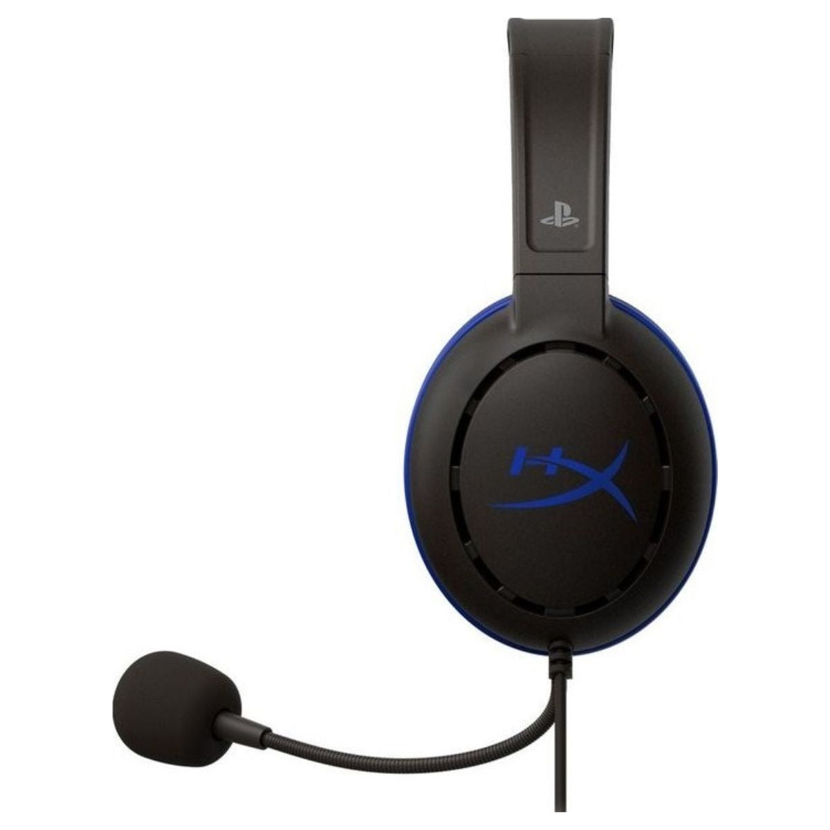 HyperX Cloud Chat Headset | PS4 Licensed Chat Headset | Reversible Design | Lightweight Comfort | HX-HSCCHS-BK/EM