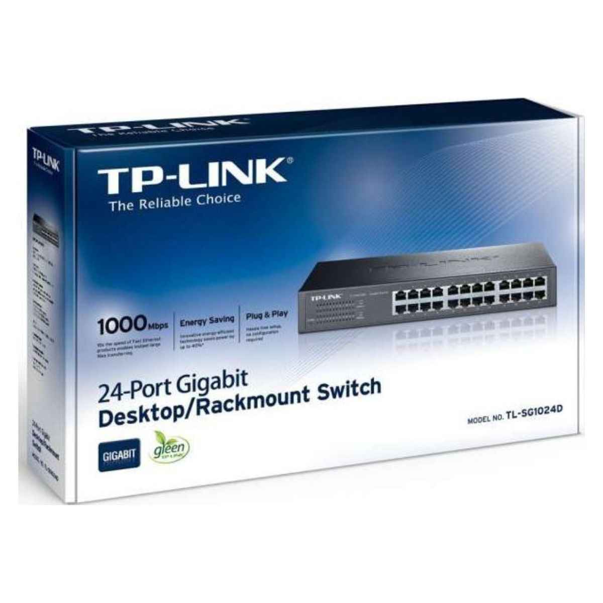TP-Link TL-SG1024D 24-Port Gigabit Desktop Rackmount Switch