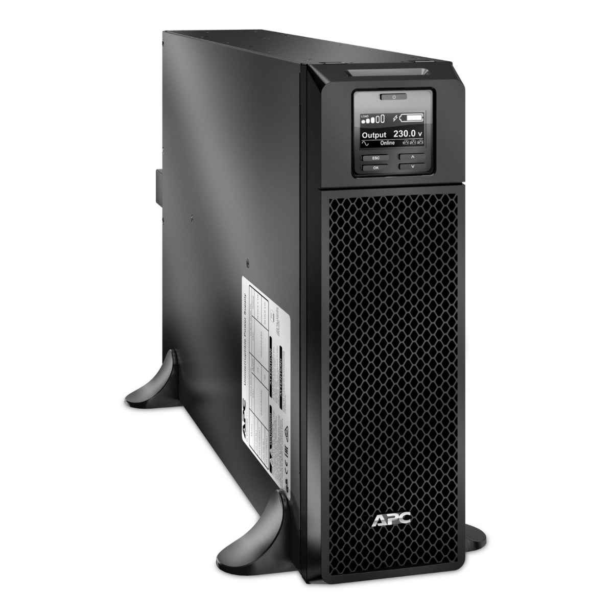 APC Smart-UPS SRT 5000VA 230V (SRT5KXLI) — Rack/Tower Convertible On-Line Double-Conversion UPS