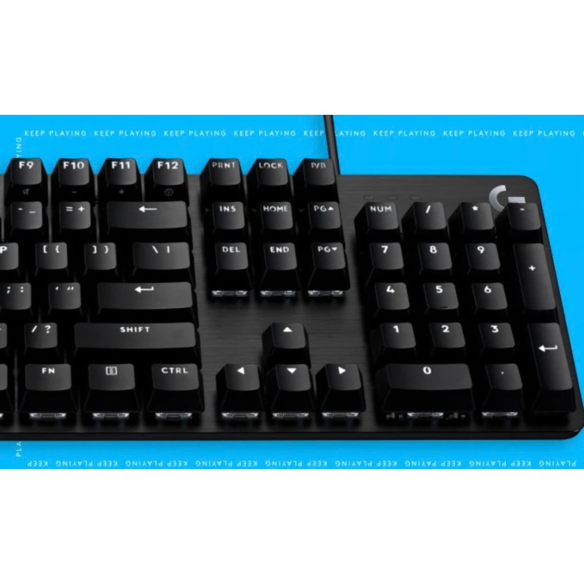 Logitech G413 SE Mechanical Gaming Keyboard | Full-Size USB | Tactile Mechanical Switches | PBT Keycaps | White LED | US QWERTY | 920-010437