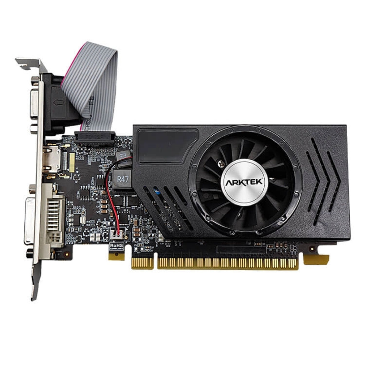 Arktek GT730 4GB DDR3 128-bit LP Graphics Card - HDMI/DVI/VGA