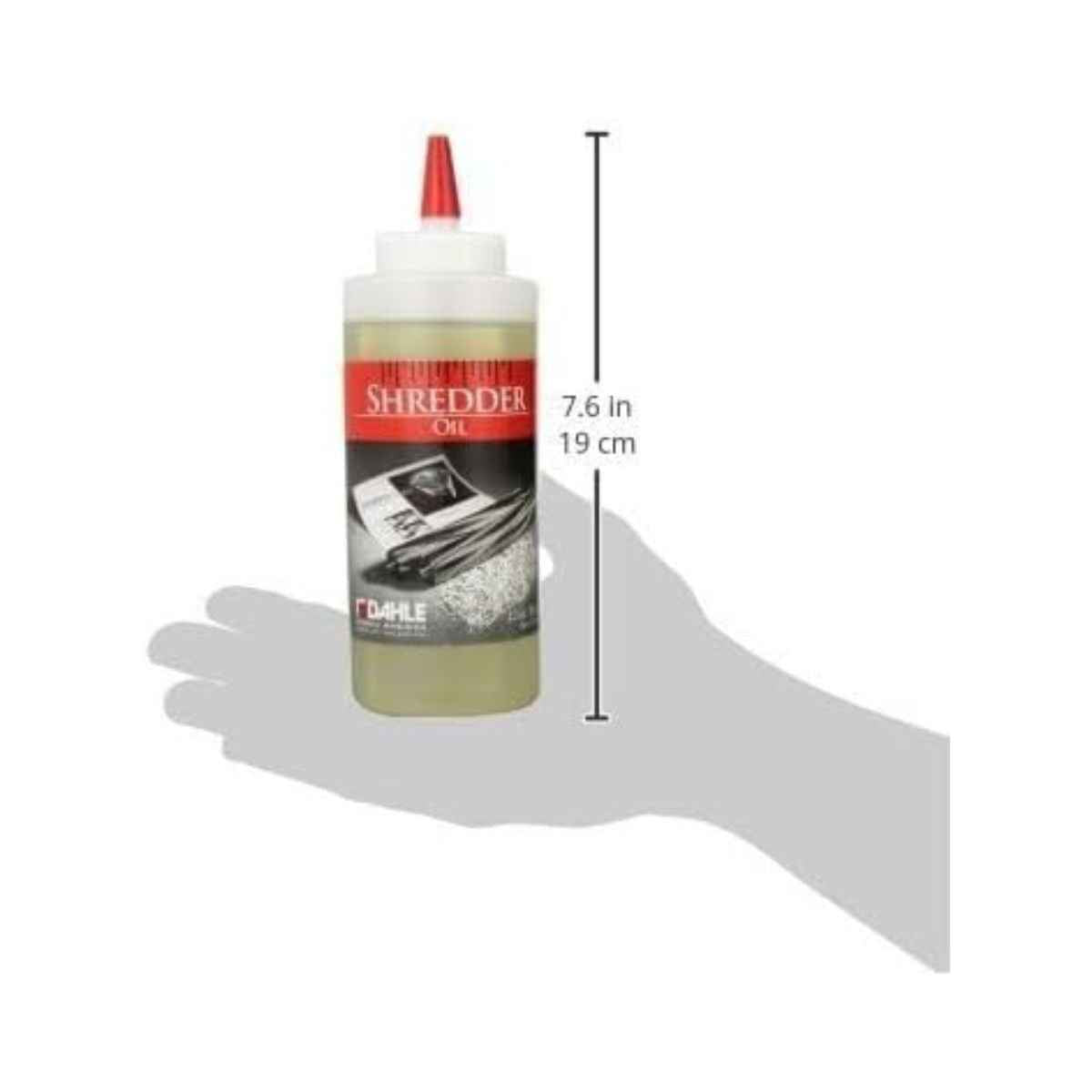 Dahle Shredder Oil for Paper Shredders, Reduces Friction, Optimizes Cutting Performance, Extends Shredder Life | DHL 20790-21583