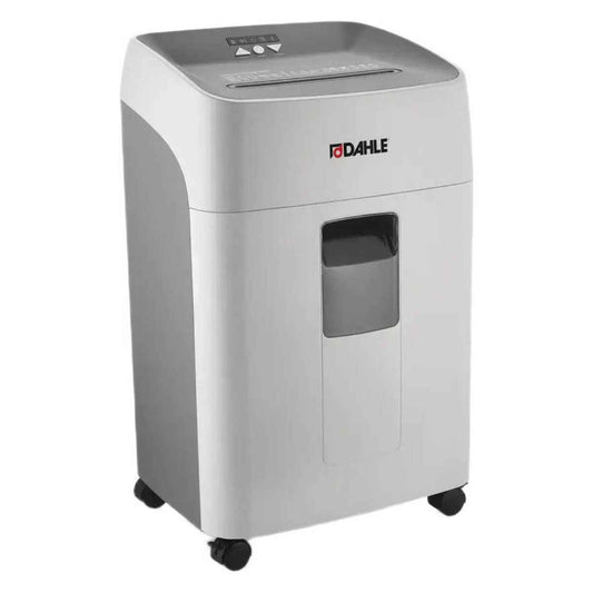 Dahle Deskside 504P Document Shredder | 13–15 Sheets | 40L Bin Capacity | 60-Minute Running Time | 60 dB(A) | Automatic Paper Reverse | Safety Shut-Off | White | DHL 52222-17345