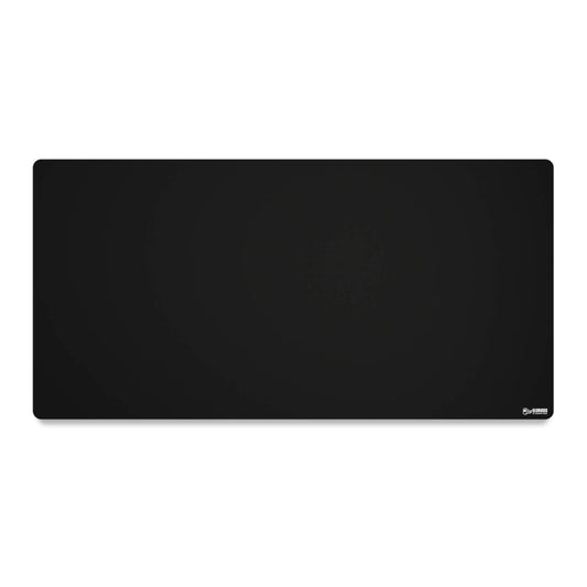 Glorious 3XL Extended Gaming Mouse Pad/Mat, Long Black Cloth, Mousepad, Stitched Edges, 48x24 |Black