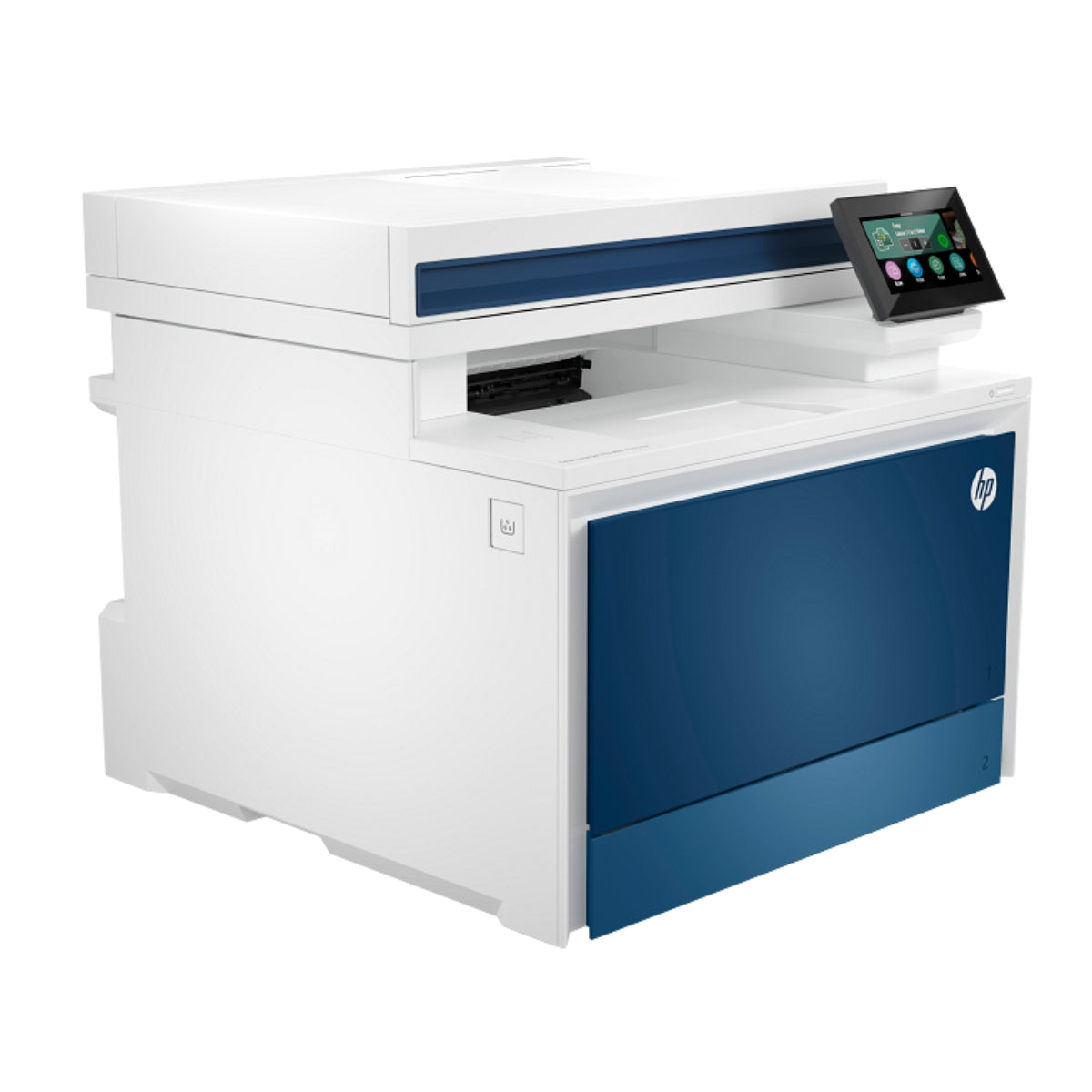 HP Color LaserJet Pro 4303dw A4 Colour Laser Multifunction White Printer, Print, Copy, Scan, ADF, Duplex, Print Speed Up to 35/33 ppm, 4.3" WLED Display, USB, Ethernet, Wi-Fi