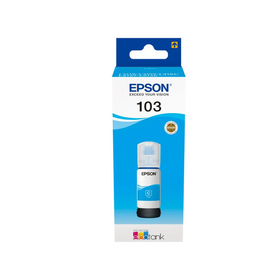 Epson 103 EcoTank Ink Bottle – Black, Cyan, Magenta, Yellow