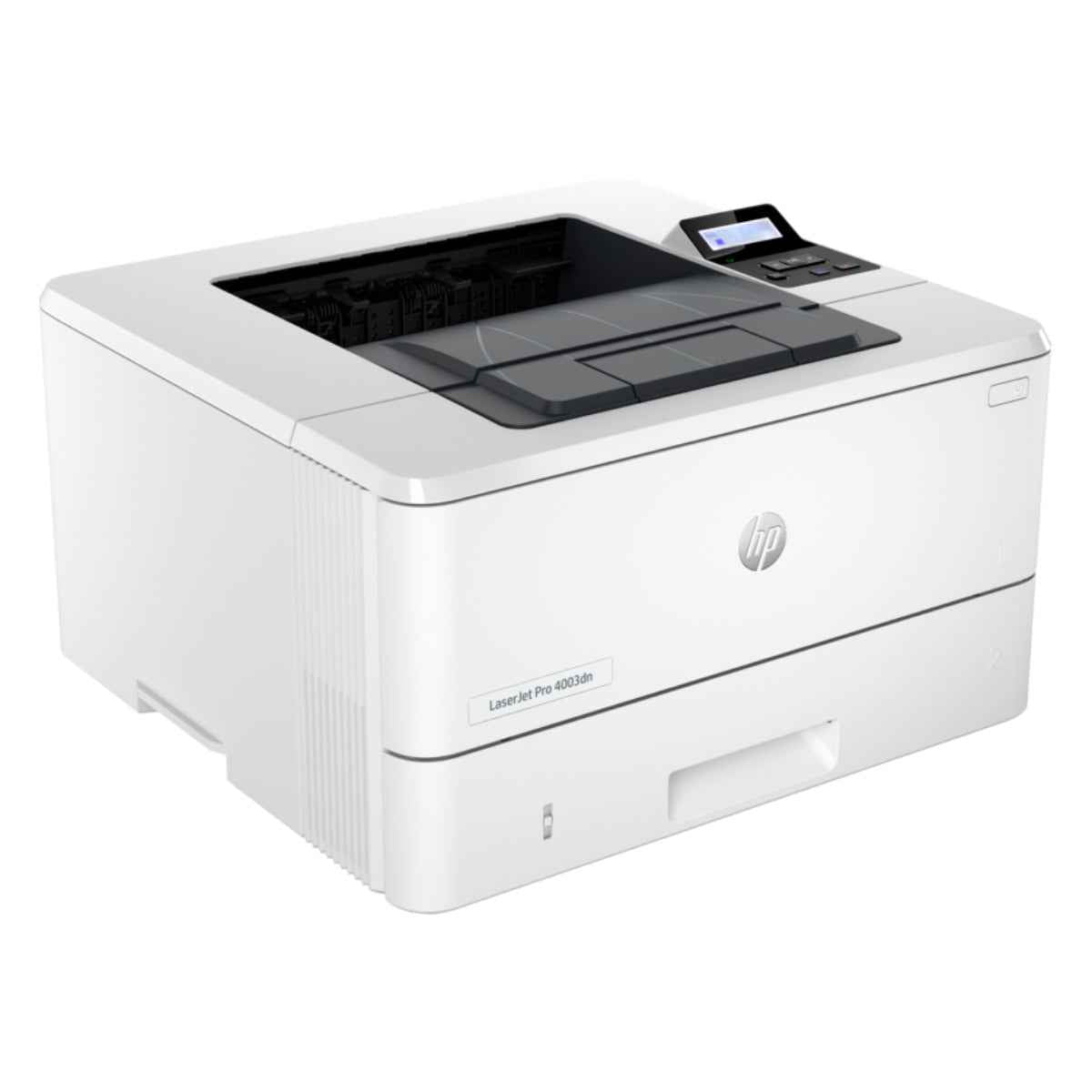 HP LaserJet Pro 4003dn Printer, 1200 x 1200 dpi Resolutions, Up to 40 ppm Print Speed, LCD Graphic Display, 100 Sheet Multipurpose Tray 1, 250 Sheet Input Tray, USB / Ethernet | 2Z609A