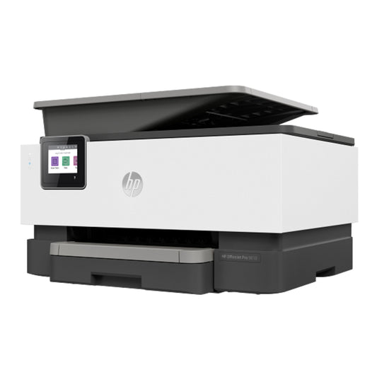 HP OfficeJet Pro 9010 All-in-One Wireless Printer, Print, Copy, Scan, Fax, Print Speed Up to 22 ppm, 1200 x 1200 Rendered DPI, 35 Sheets ADF, Built-in WiFi, 1 USB 2.0; 1 Host USB; 1 Ethernet | 3UK83B