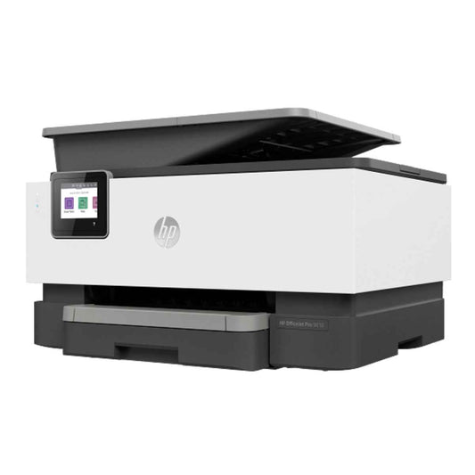 HP OfficeJet Pro 9010 All-in-One Wireless Printer, Print, Copy, Scan, Fax, Print Speed Up to 22 ppm, 1200 x 1200 Rendered DPI, 35 Sheets ADF, Built-in WiFi, 1 USB 2.0; 1 Host USB; 1 Ethernet | 3UK83B