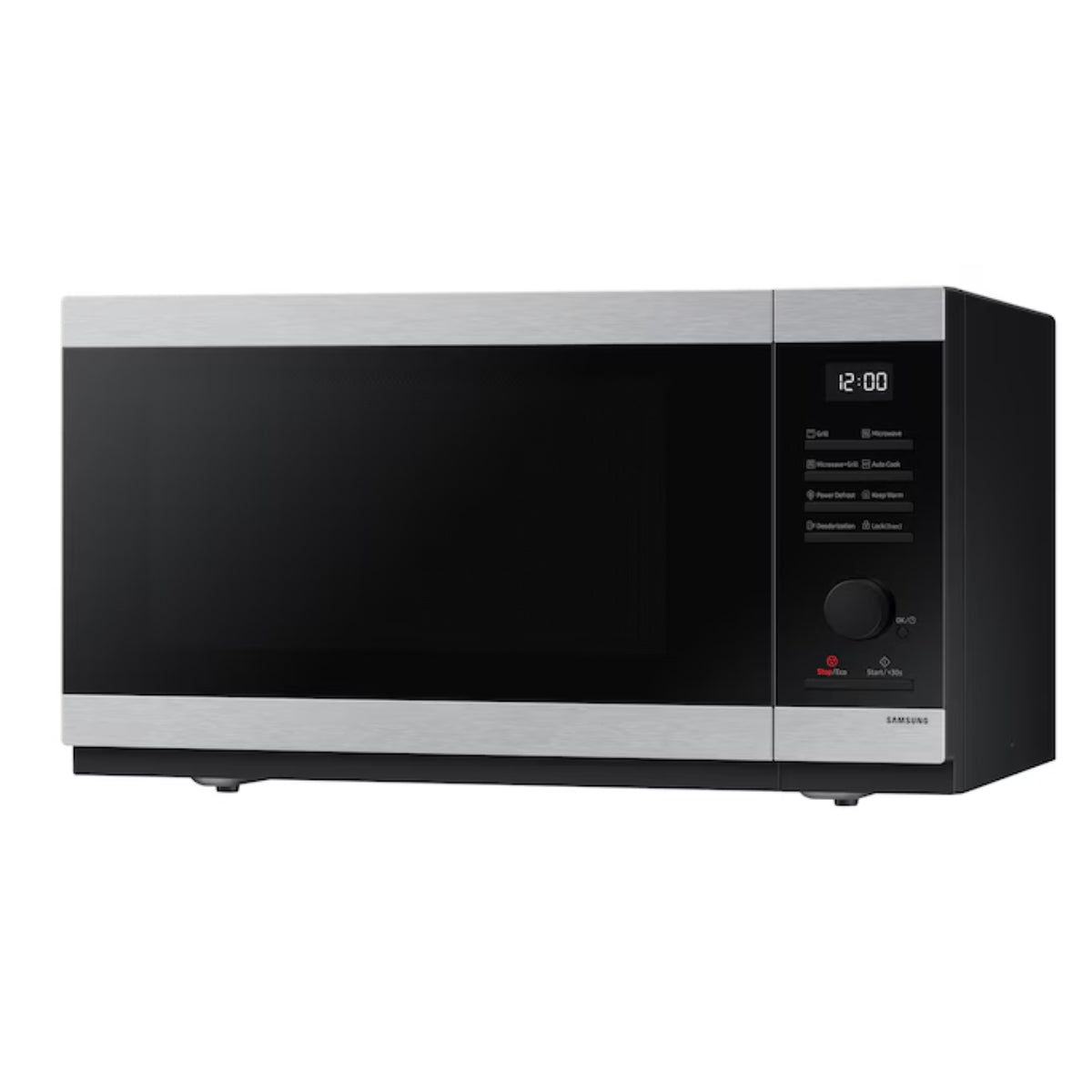 Samsung mw5500d 40L Grill MWO Microwave Silver color With Seamless & Recessed Handle Design and Sheath Heater