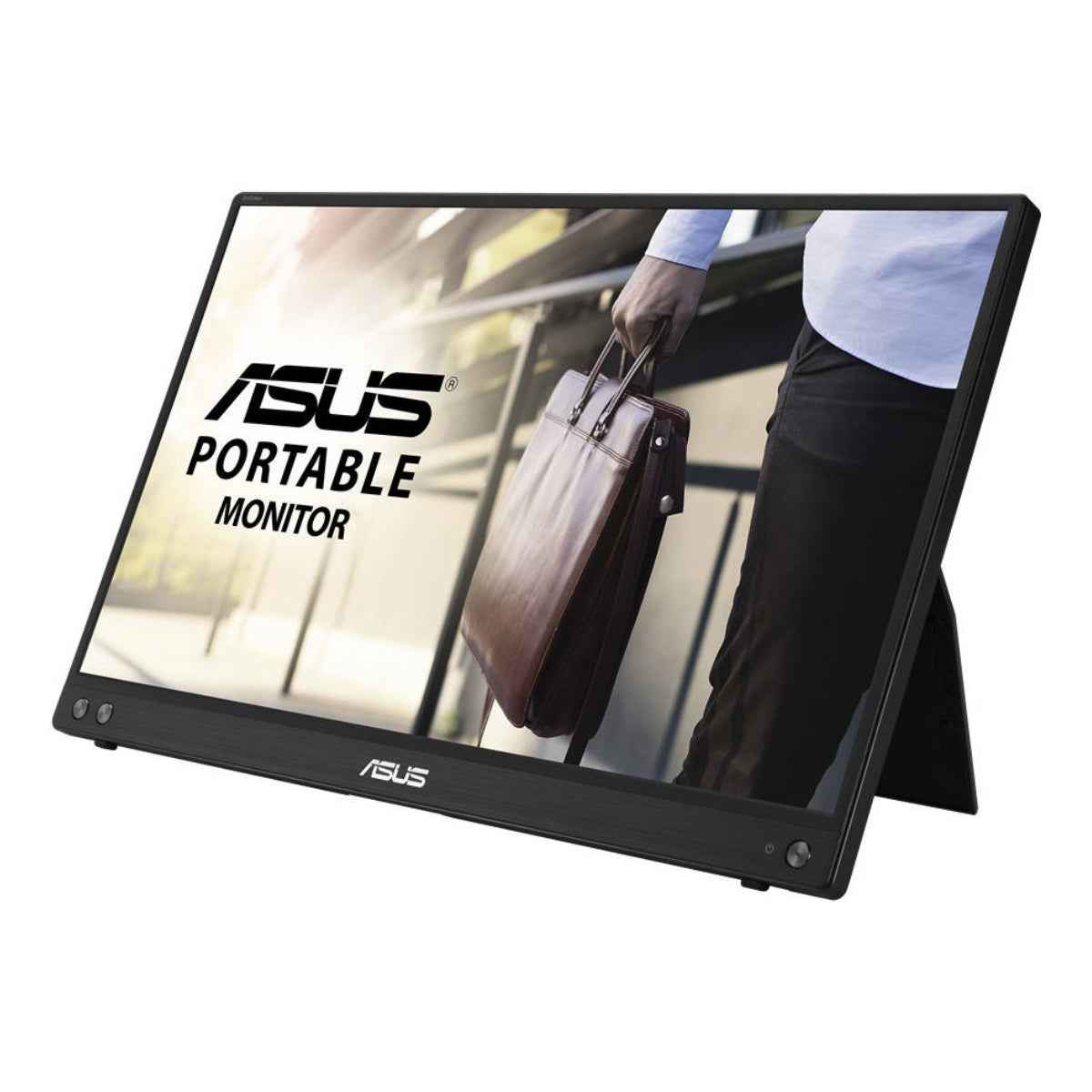 Asus MB16ACV ZenScreen 15.6" FHD Portable Monitor, IPS Display, 60hz Refresh Rate, 5ms (GtG) Response Time, 260K Display Colors, USB-C Port, Black | 90LM0381-B01370
