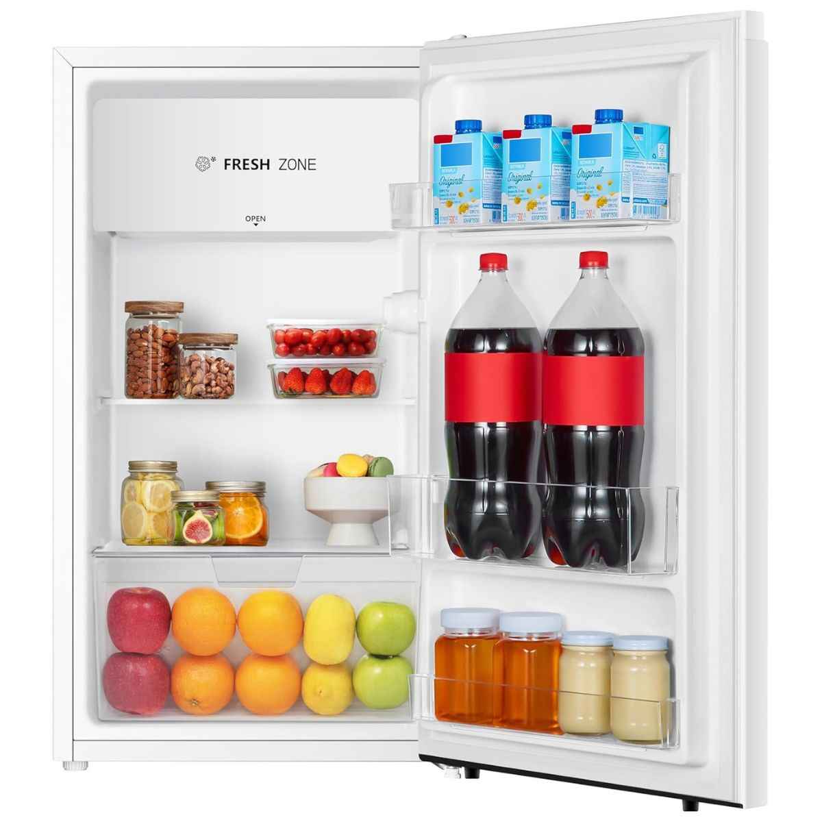Hisense RR122D4AWU Single Door Refrigerator | 122 Litres | Mechanical Temperature Control | Adjustable Thermostat | White