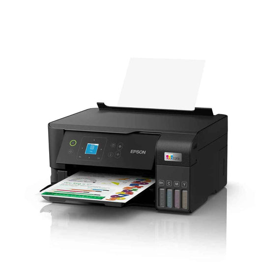 Epson EcoTank L3560 Home Ink Tank Printer, High-Speed A4 Colour 3-in-1 Printer With Wi-Fi Direct, Photo Printer, With Smart App Connectivity, Black | L3560