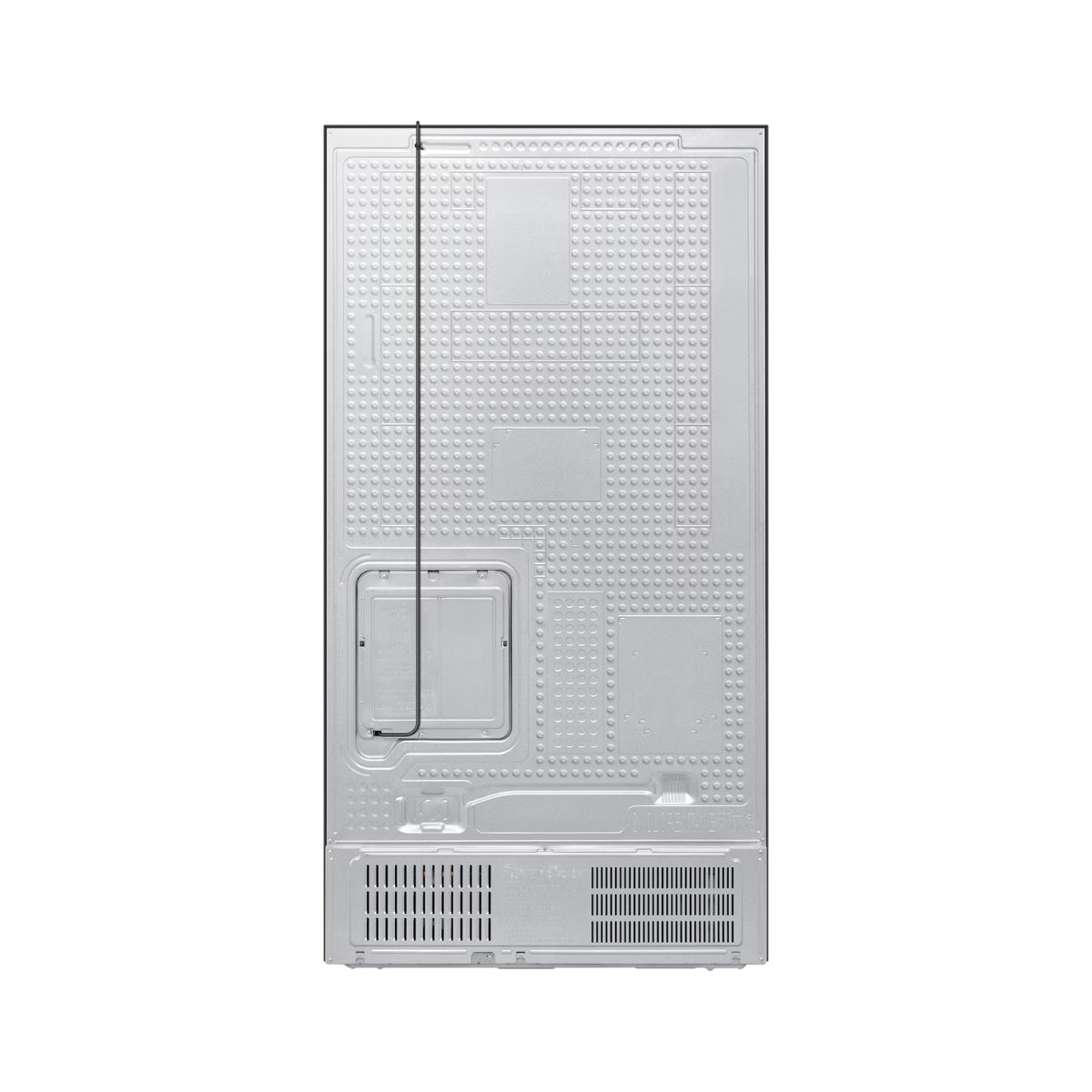 Samsung RS90F Basic 655 Liters Bespoke AI Side-by-Side Refrigerator RS70F65Q1FAE Black Doi Color with AI Energy Mode, Water Dispenser, Inox, Digital Inverter,