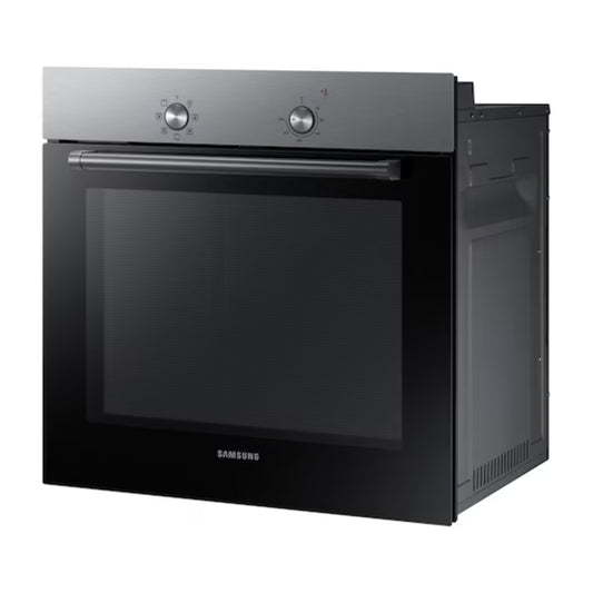 Samsung 60 Liter NV60K3110BS/SG Built In Electric Oven, color Phantom Black, Stainless Steel with Convection (Fan Assisted)