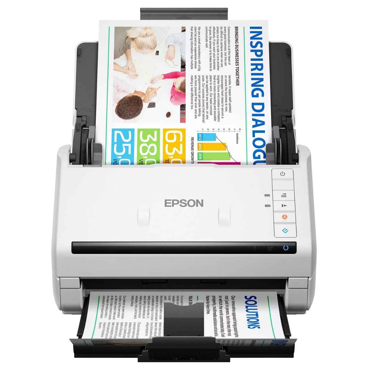 Epson DS-530 II Color Duplex Document Scanner - White